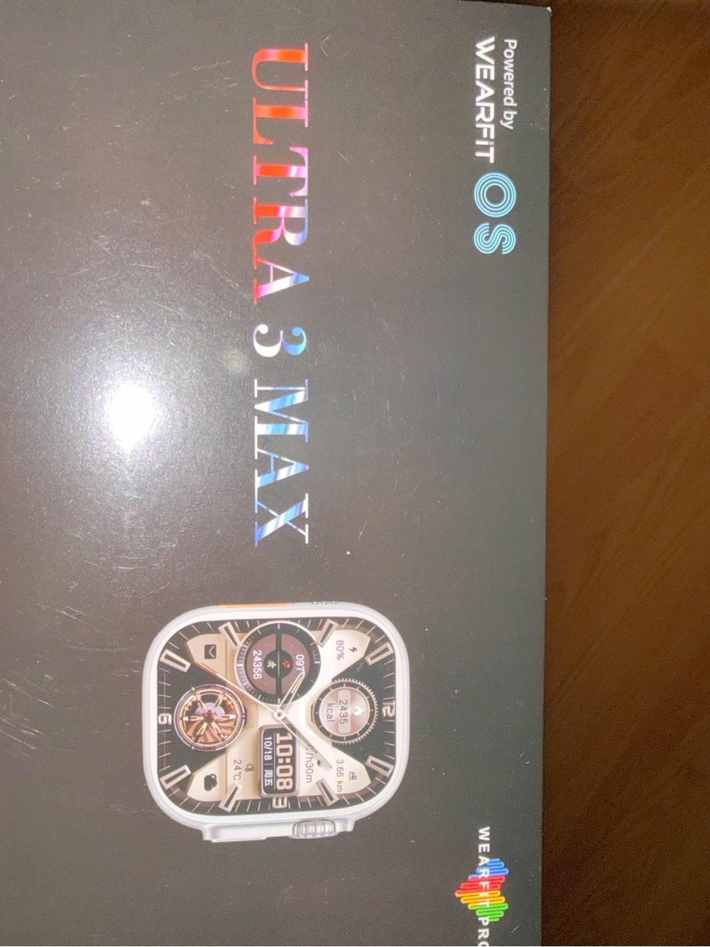 Wearfit Ultra 3 Max Smartwatch - White